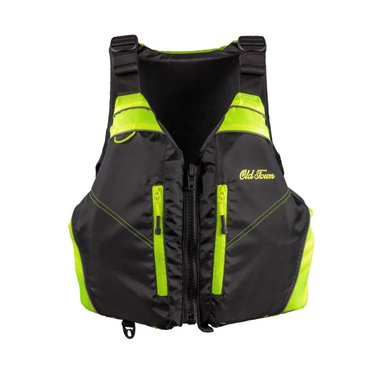 Old Town Riverstream Unisex Foam Life Jacket - Black/Neon